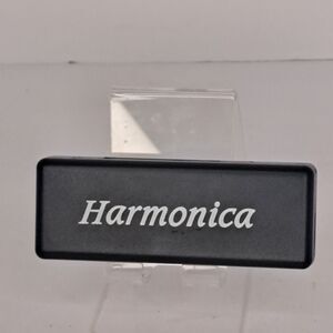 Dmt'S 10 Hole Harmonica Red Metal Harp With Plastic Case Beginner Blues Key